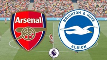 Xem trực tiếp bóng đá Arsenal vs Brighton (05/05, 22h30) ở đâu?