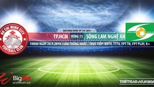 TPHCM vs SLNA: Trực tiếp bóng đá và nhận định (19h00 ngày 25/05). Trực tiếp V League