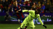 VIDEO Levante 2-1 Barca: Không Messi, Barca thua sốc ở Cúp nhà Vua