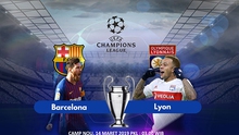 Nhận định bóng đá, dự đoán bóng đá Barcelona vs Lyon (03h00,14/3). Kèo bóng đá. Trực tiếp K+NS