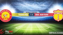 Nhận định bóng đá bóng đá Thanh Hóa vs Nam Định. Trực tiếp bóng đá Việt Nam. Bóng đá TV