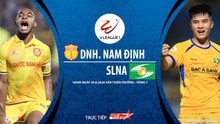 Nhận định bóng đá bóng đá Nam Định vs SLNA. Trực tiếp bóng đá Việt Nam. V-League 2020