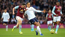 KẾT QUẢ BÓNG ĐÁ, Liverpool 2-0 Aston Villa: Tân vương giành trọn 3 điểm trên sân nhà