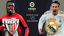 Athletic Bilbao 0-1 Real Madrid: Real Madrid thắng nhờ tình huống penalty gây tranh cãi