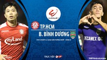 Nhận định bóng đá bóng đá TPHCM vs Bình Dương. Trực tiếp bóng đá Việt Nam hôm nay