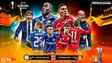 Nhận định bóng đá bóng đá Inter Milan vs Leverkusen. Vòng tứ kết Europa League. Trực tiếp K+PC