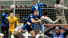 Lukaku lại tấu hài, cản phá cơ hội ghi bàn của Sanchez khiến Inter bị loại