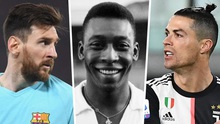 Pele, Messi và Ronaldo - Ai là chân sút xuất sắc nhất lịch sử bóng đá thế giới?