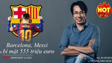 Barca, Messi và bí mật bản hợp đồng 555 triệu euro