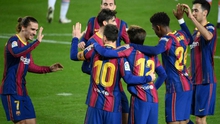 Barcelona 5-1 Alaves: Messi và Trincao lập cú đúp, Barca thắng trận thứ 7 liên tiếp