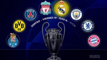 Lịch thi đấu bán kết cúp C1: Chelsea vs Real Madrid. PSG vs Man City