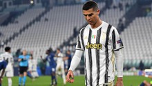 Thống kê đáng buồn về Juventus và Ronaldo ở cúp C1