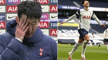 Son Heung-min suýt khóc sau khi Tottenham thua MU
