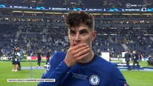 Kai Havertz văng tục khi được hỏi về giá chuyển nhượng sau chức vô địch C1