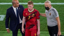 De Bruyne và Eden Hazard chấn thương, có thể vắng mặt trận tứ kết Ý vs Bỉ