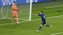 Jorginho lại gây sốt với pha đá 11m nhảy chân sáo đưa Ý vào Chung kết EURO