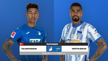 Nhận định bóng đá nhà cái Hoffenheim vs Hertha Berlin. Nhận định, dự đoán bóng đá Đức (01h30, 30/10)