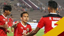 U23 Indonesia 4-1 U23 Timor Leste:U23 Indonesia 'phả hơi nóng' vào U23 Việt Nam