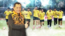 Chủ tịch LĐBĐ Malaysia tới Nam Định thăm cầu thủ, ca ngợi trận thắng Thái Lan