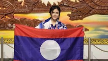 Mỹ nữ Madam Bo tới Nam Định, treo thưởng 80 triệu nếu Lào thắng Thái Lan