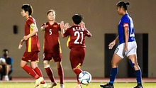 KẾT QUẢ bóng đá Nữ Việt Nam 5-0 Lào, nóng đá nữ Đông Nam Á