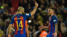 Ghi bàn đầu tiên sau 7 năm đá cho Barca, Mascherano 'cướp show' của Messi