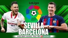 Nhận định bóng đá nhà cái Sevilla vs Barcelona. Nhận định, dự đoán bóng đá La Liga (02h00, 4/9)