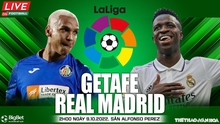 Nhận định bóng đá nhà cái Getafe vs Real Madrid. Nhận định, dự đoán bóng đá La Liga (02h00, 9/10)