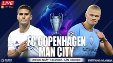 Soi kèo nhà cái Copenhagen vs Man City. Nhận định, dự đoán bóng đá cúp C1 (23h45, 11/10)