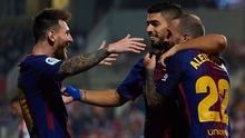 Video clip highlights bàn thắng trận Girona 0-3 Barcelona