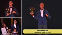 Cristiano Ronaldo đương nhiên xứng đáng giành Quả bóng Vàng 2017