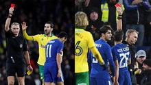 Morata và Pedro bị đuổi, 3 cầu thủ ăn vạ, Chelsea chật vật thắng luân lưu Norwich