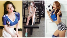 Cận cảnh nhan sắc và link facebook 32 hotgirl của 'Nóng cùng World Cup 2018'