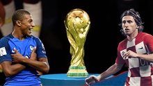 Trực tiếp chung kết World Cup 2018 Pháp vs Croatia