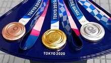Bảng tổng sắp huy chương Olympic Tokyo 2021 mới nhất