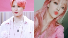 BTS và loạt idol K-pop nổi bật với màu tóc hồng