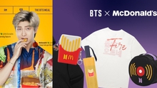 Loạt đồ McDonald's kết hợp với BTS giá 'mềm' ARMY có thể mua