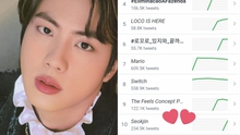 BTS: 3 giây của Jin khiến ARMY toàn cầu 'mê muội', lọt Top trending