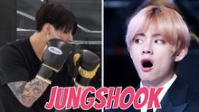 BTS: Đến V cũng thấy sốc khi xem các clip Jungkook tập boxing