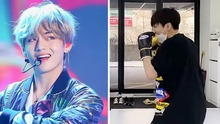 BTS: V ‘mê mẩn’ clip boxing của Jungkook giờ còn 'thách đấu'