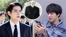 V BTS hút hồn với hình ảnh một CEO, Jin lập tức đòi quà