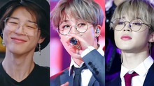 Jimin BTS đẹp 'lịm tim' trong những cặp kính