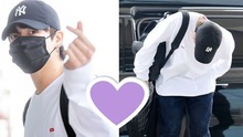 Jungkook BTS ‘đốn tim’ fan với visual và lễ phép tại sân bay trên đường tới Nhà Trắng