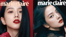 Jisoo Blackpink trên trang bìa ‘Marie Claire’ tháng 9, vẻ đẹp khác hẳn teaser ‘Pink Venom’