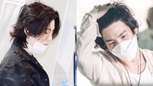 Suga BTS khiến fan phát cuồng với mái tóc dài lãng tử, 2 triệu lượt xem tình cờ vuốt tóc