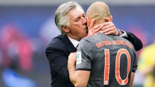 Arjen Robben nói gì về cáo buộc ‘đâm sau lưng’ Carlo Ancelotti?