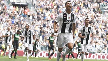Juventus 2-1 Sassuolo: Ronaldo lập cú đúp, Juve xây chắc ngôi đầu (KT)