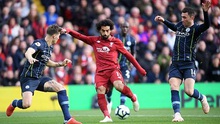 Liverpool 0-0 Man City: Salah, Aguero mờ nhạt. Bất phân thắng bại ở Anfield