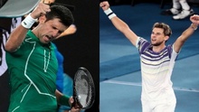Trực tiếp chung kết Úc mở rộng, Djokovic vs Dominic Thiem: Cuộc chiến sinh tử. TTTV trực tiếp