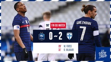 Pháp 0-2 Phần Lan: Pogba mờ nhạt, Les Bleus thua sốc sân nhà
